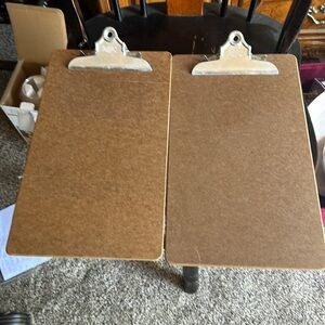 Clip Boards  for your office -  lot of 2